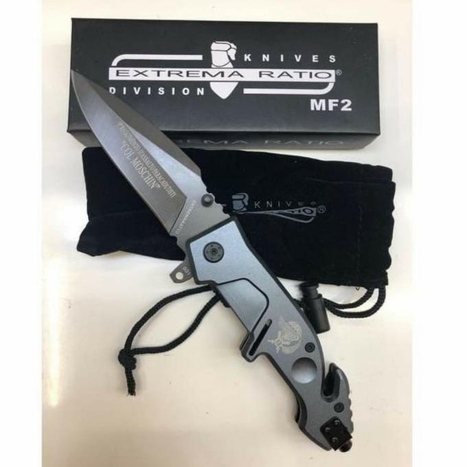 Pisau Lipat Extrema Ratio MF2 Pisau Outdoor Survival Knife