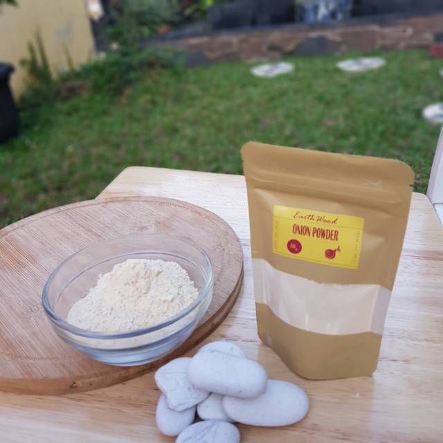 

Bawang bombay bubuk / Onion powder 50g 100g EarthWood