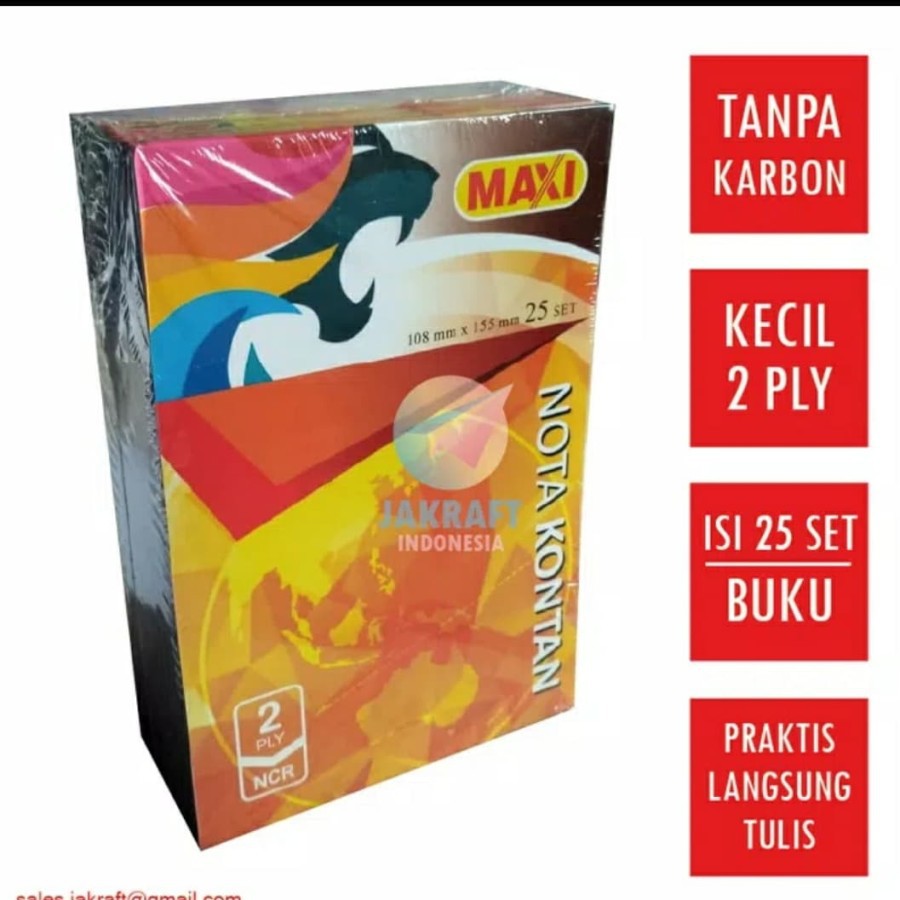 

Buku Nota Kecil 2 Rangkap Isi 25's