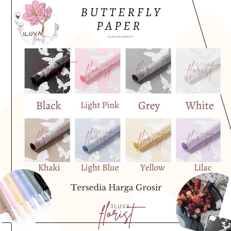

Kertas Cellophane - Butterfly Paper