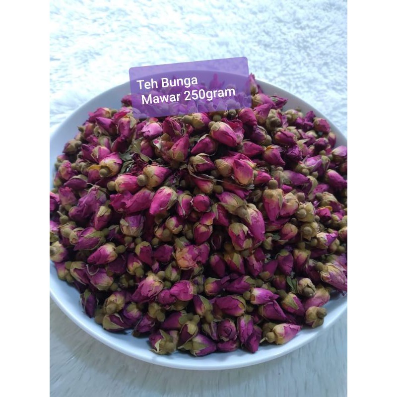 

Teh Bunga Mawar 250gr/ Dried Rose Buds Flower Tea