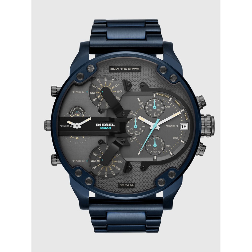 JAM TANGAN PRIA WANITA | RANTAI | KULIT | KARET | MURAH | PRIA DIESEL DZ-7414 ORIGINAL ANALOG