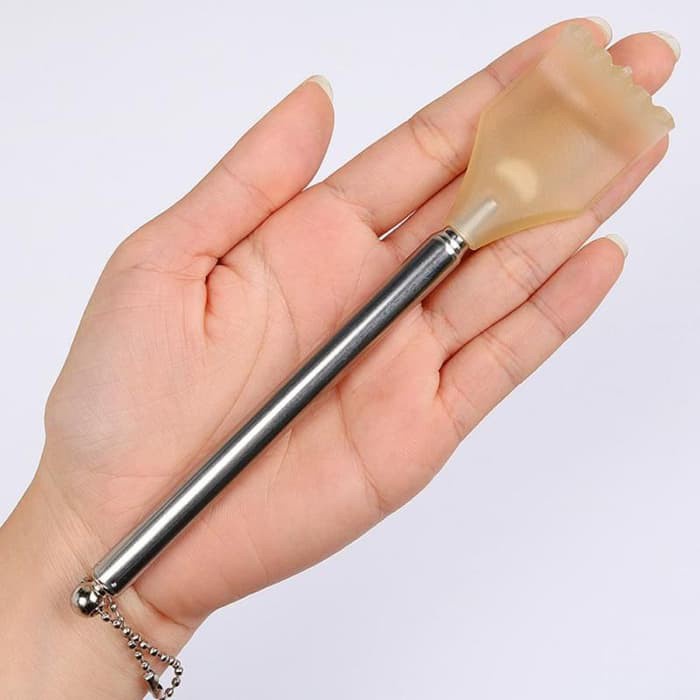 Garukan Punggung Stainless Alat Penggaruk Punggung Scratch Itch Back