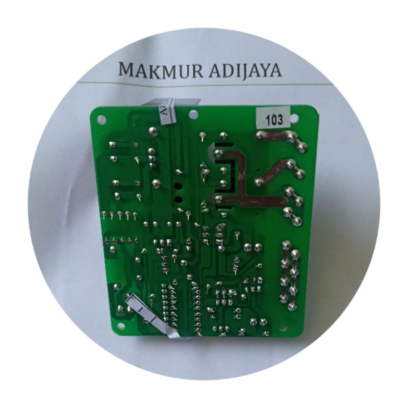 Modul PCB driver dispenser SHARP original galon bawah SWD-70EHL-SL Kode 6M00002D2X