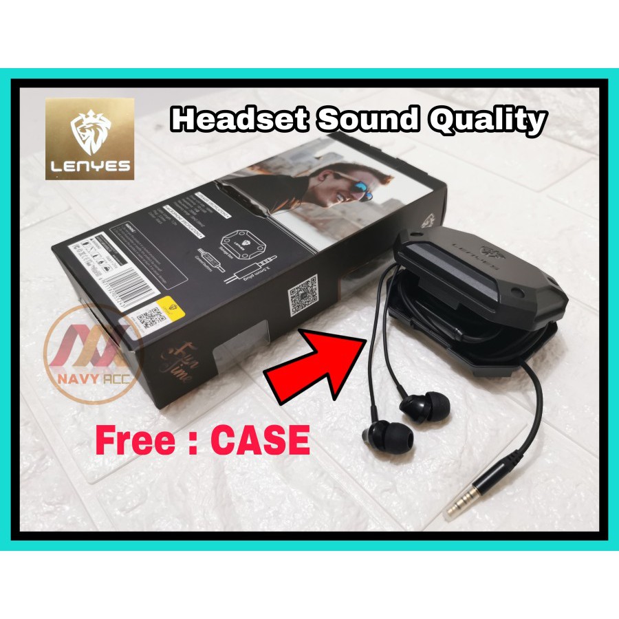 NA - Handsfree Lenyes Sound Quality Free Case Headset F36