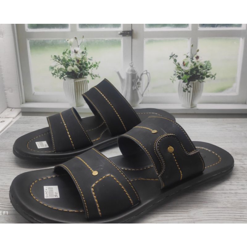 SANDAL TASIK MERK UNIQUE BUAT LELAKI SOL KARET