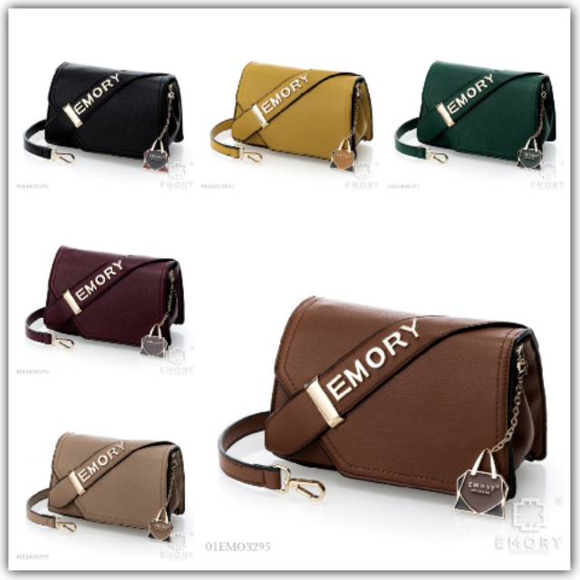 BAG IMPORT BRANDED EMORY BAROVA / TAS SELEMPANG FASHION WANITA-SLINGBAG STYLE KOREA MURAH BATAM