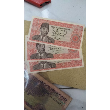 Gress 1 rupiah soekarno original BI