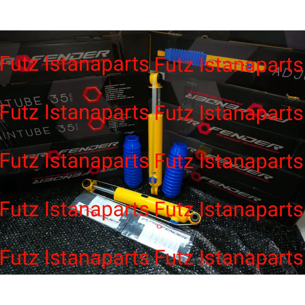 SHOCK BREAKER PROFENDER ADJUSTABLE JEEP CJ WILLYS BELAKANG ORIGINAL ASLI SEPASANG