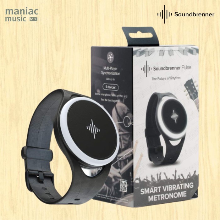 Jual Soundbrenner Pulse Smart Vibrating Metronome (Tap Tempo, Bluetooth