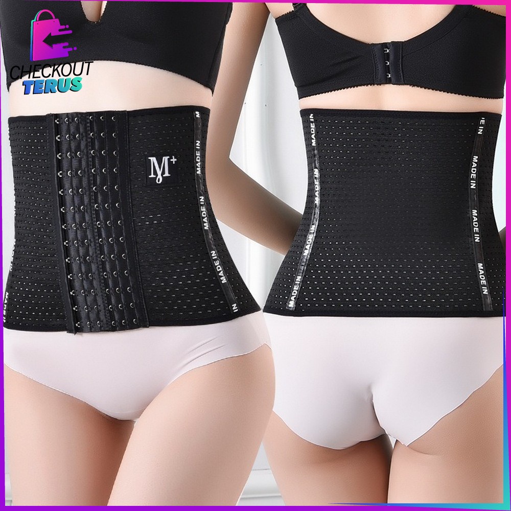CT P109 Korset Pengecil Perut Pasca Melahirkan Korset Pelangsing Perut Buncit Wanita Pengecil Perut Stagen Corset Top Body Slimming Pant Korset Pelangsing Perut