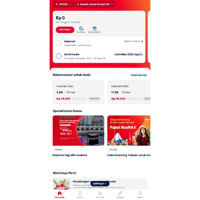 Perdana Telkomsel Ekstra Unlimited 4 Bulan.