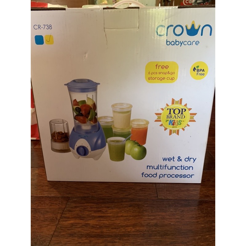 crown baby food processor