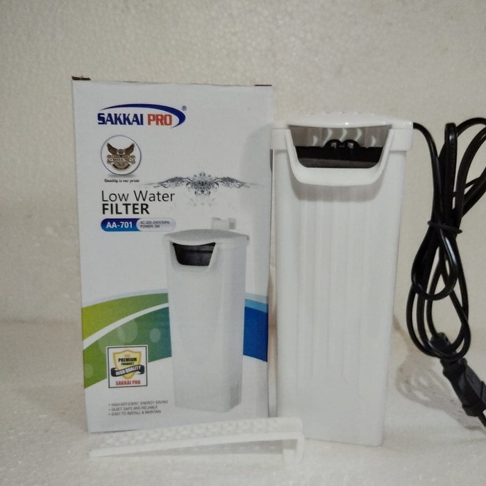 tabung filter gantung air dangkal aquarium aquascape sakkai pro aa 701