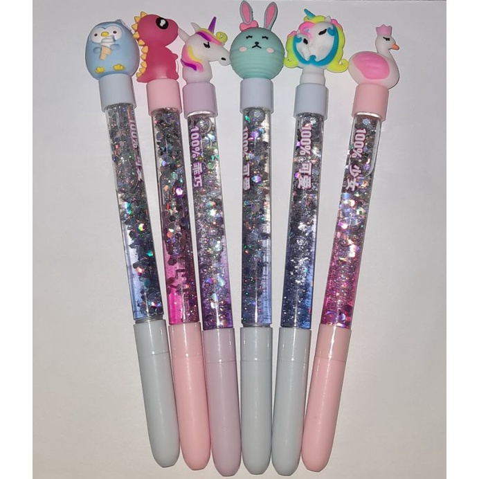 

Pulpen Blink manik-manik karakter / pulpen cantik korea