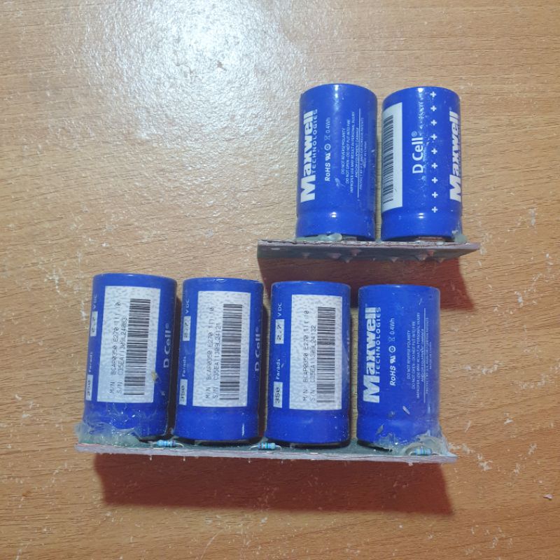 6pcs Super Capasitor Maxwell Original 2.7V 350 Fard