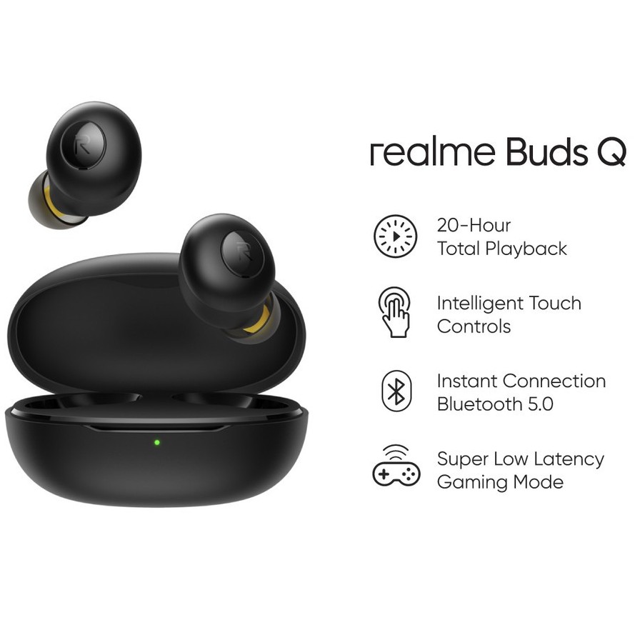 REALME BUDS Q - Headset Wireless - Earphones - GARANSI RESMI