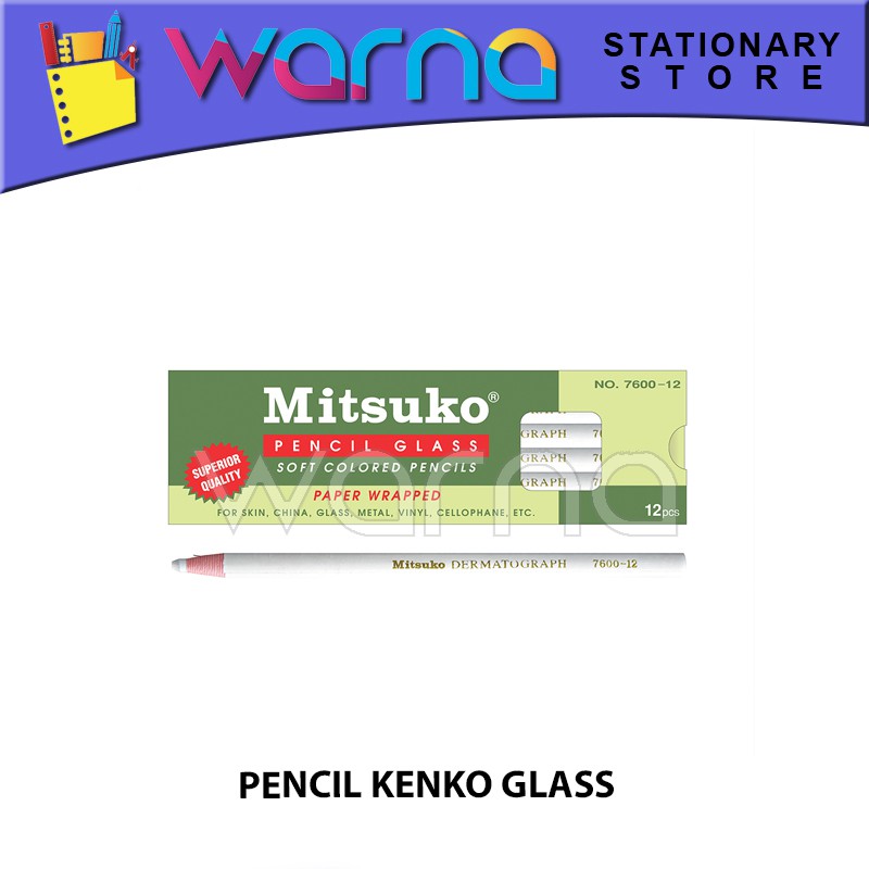 

PENCIL PENSIL KENKO MITSUKO GLASS KACA