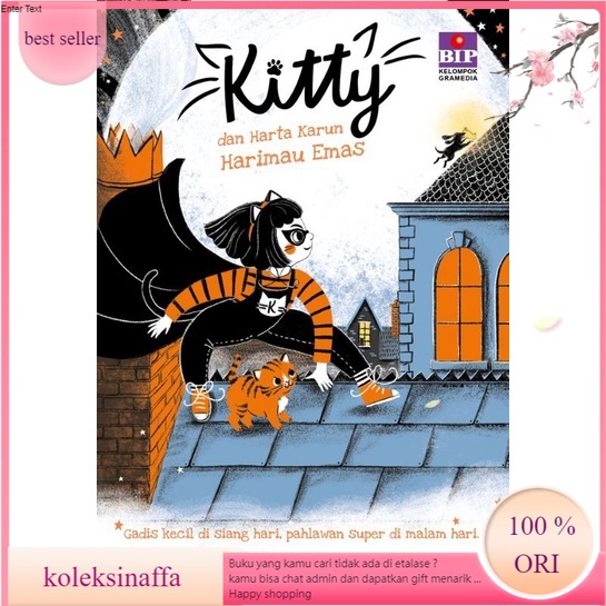 buku anak - KITTY DAN HARTA KARUN HARIMAU EMAS