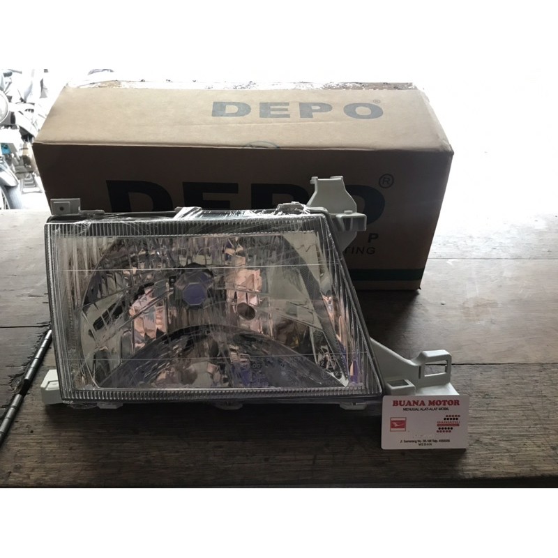 HEADLAMP KIJANG KAPSUL TAHUN 2000-2002 BRAND DEPO