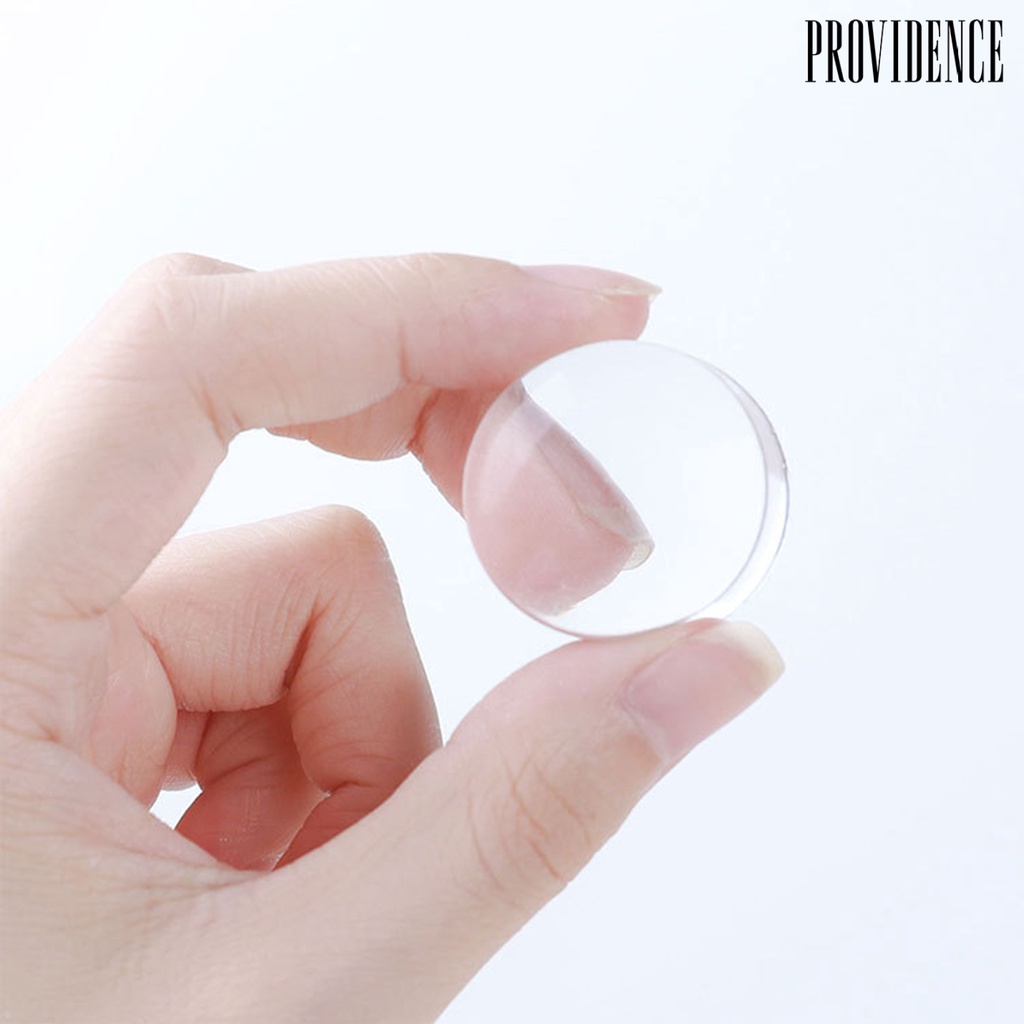 Providence Double Head Nail Stamper Non-Deformed Transparent Nails Scraper Gel Polish Stamp Makeup Tool for Manicure