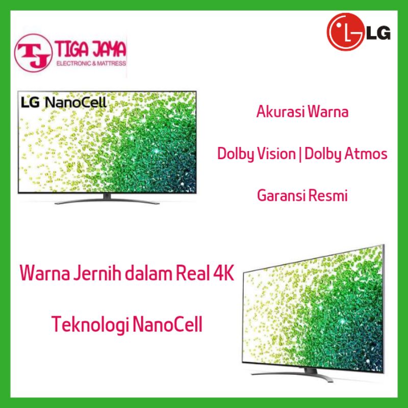 LG TV 75NANO86 LED TV NANOCELL 75 INCH 4K SMART TV UHD 75NANO86TPA