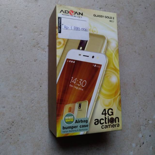 Jual Dus Box Advan I5E Glassy Gold 2 | Shopee Indonesia