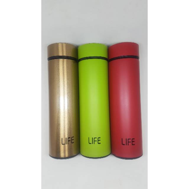 Life tumbler. Termos tahan panas.
