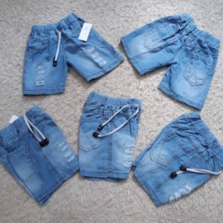 promo jeans sobek CELANA  ANAK JINS BAHAN LEVIS  WARNA NAVY  