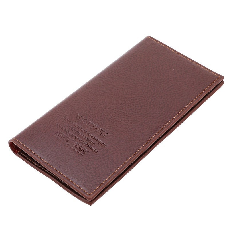 Dompet Panjang / Long Wallet Import Pria Bahan Kulit Money uang lipat