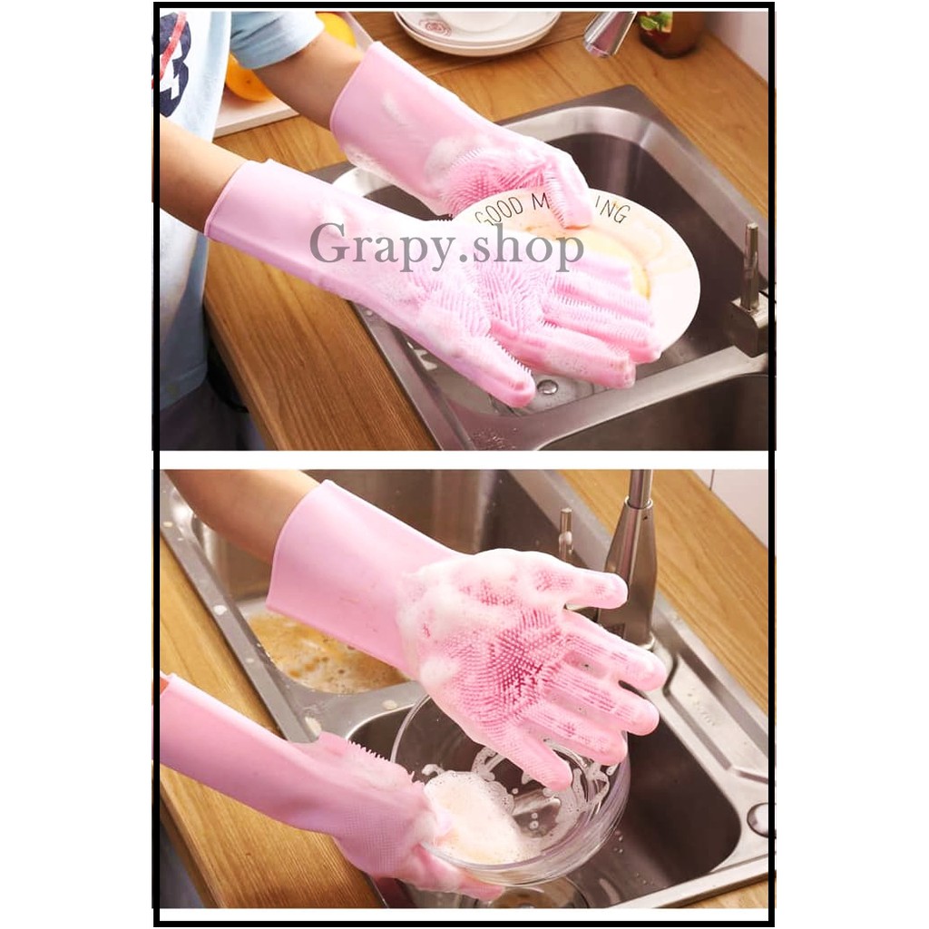 sarung tangan cuci piring / sarung tangan karet / sarung piring / sarung tangan karet cuci piring