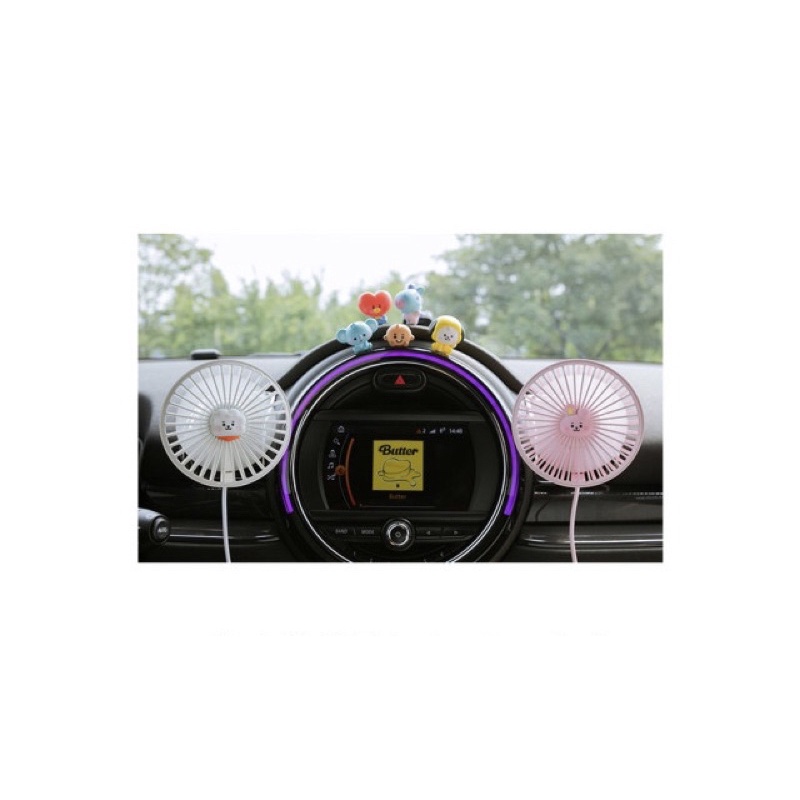 PO OFFICIAL BT21 Baby Portable Car Fan SALE