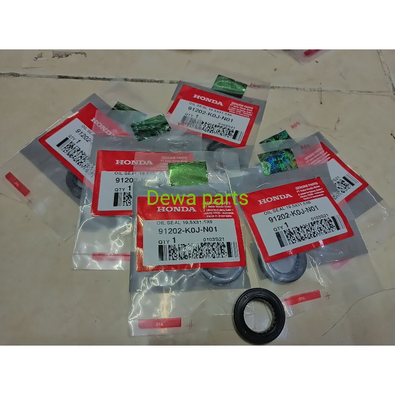 91202K0JN01 seal askruk beat led.genio. original ahm