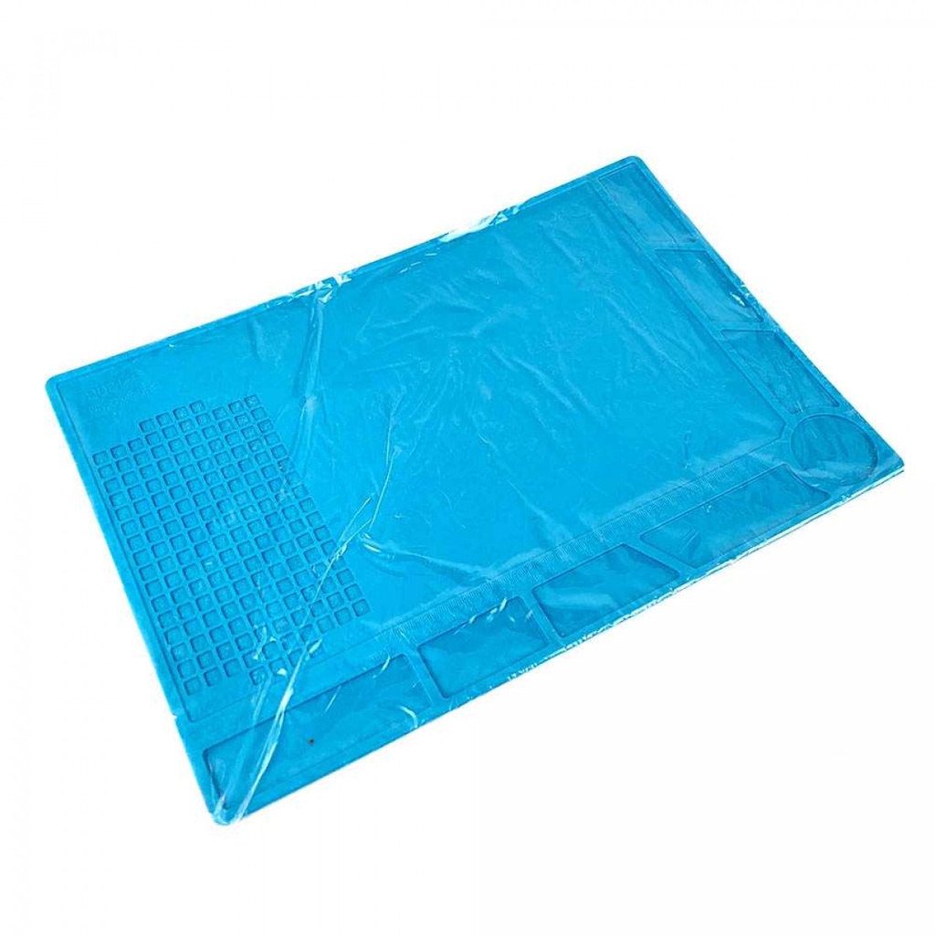 Heat Insulation Working Mat 34 x 23 cm Biru