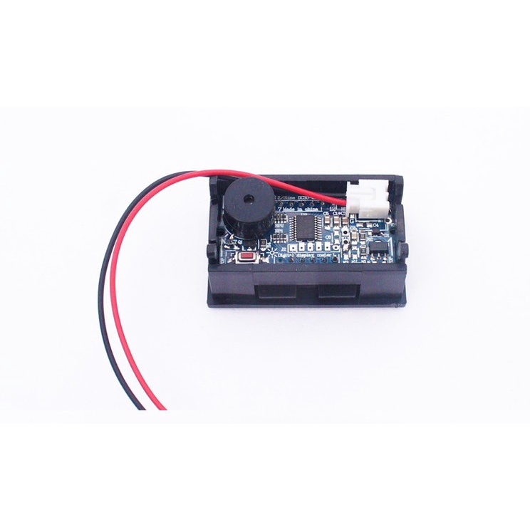 Digital Panel Voltmeter RED Indicator Alarm DC Low High Voltage 3.6-30v Warning Buzzer