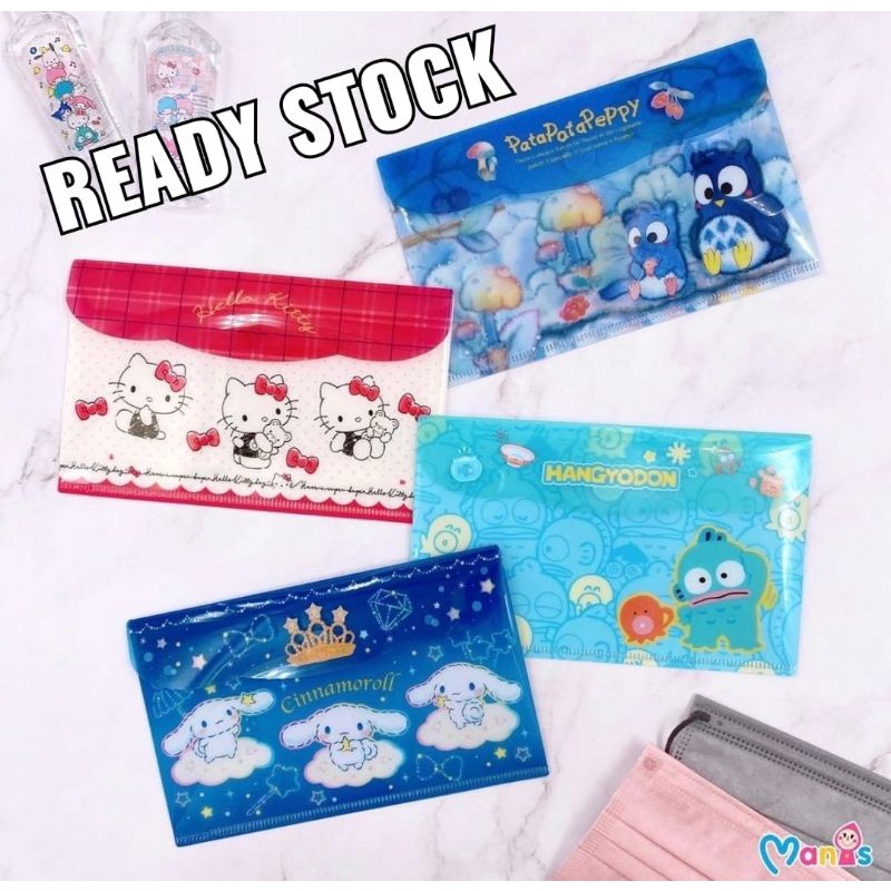 

Map Kancing Tempat Masker / File Struk Dokumen 2 Bagian Depan Belakang Sanrio Karakter Hello Kitty, Cinnamoroll, Hangyodon, Pata Pata Peppy