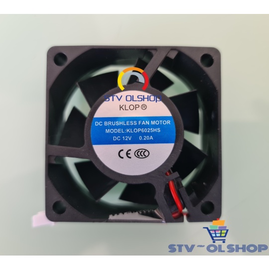 Kipas / fan DC 6Cm 12V 0.20A