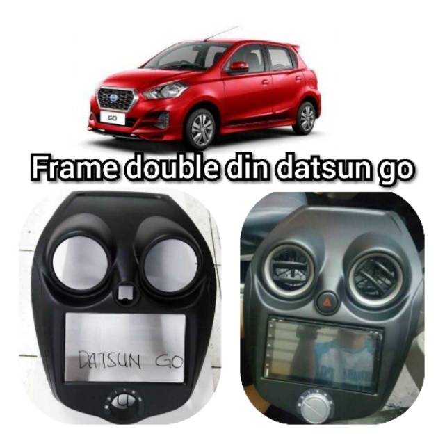 Frame double din Datsun go