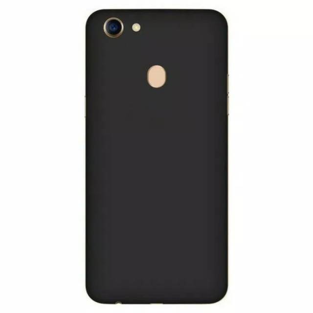 Softcase blackmatte Oppo F7 Realme C21 Realme C21Y C25 black matte lentur anti minyak case tipis hitam