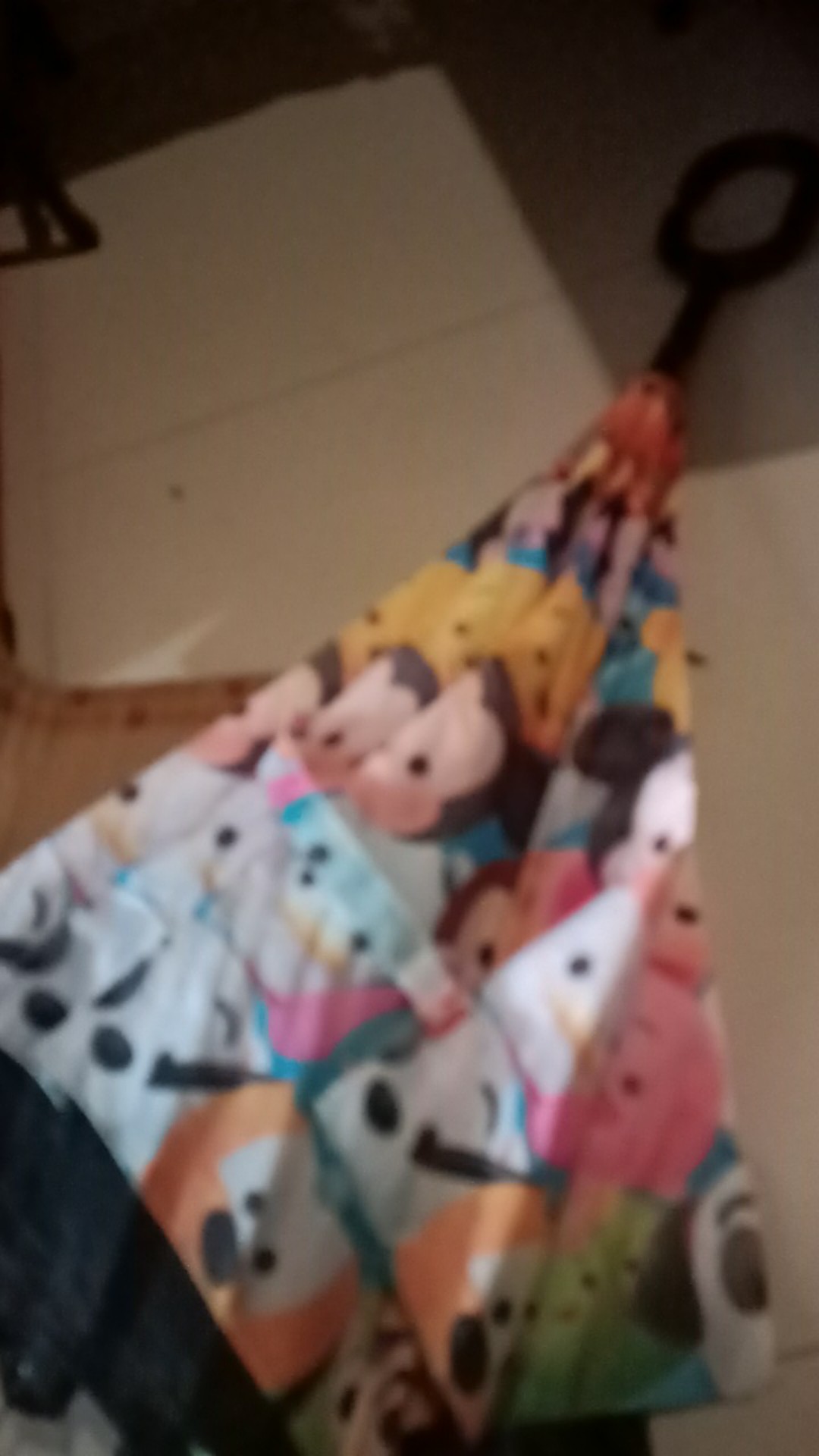 Payung Terbalik Unik Reverse Umbrella Upside Down Mobil Hujan Anti Air Gagang C Cars Souvenir Travel