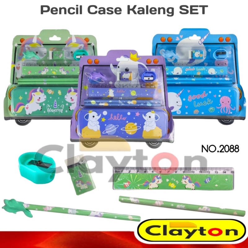 

Stationery Set Karakter 7 in 1 / Paket Alat Tulis / Alat Tulis Anak + Kotak Pensil