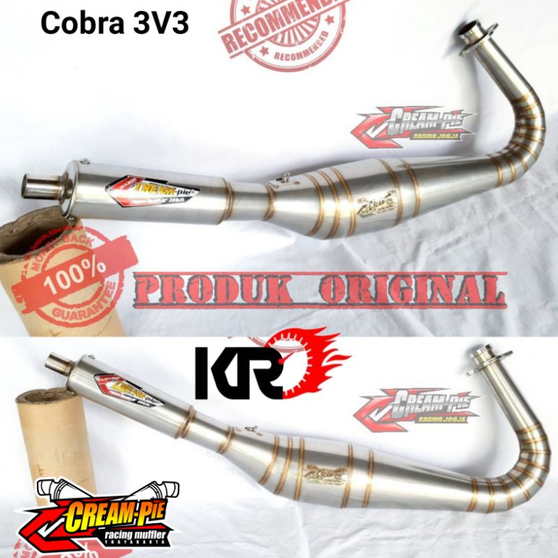 Knalpot Creampie RX King 3V3 Cobra Original Creampie Yogyakarta