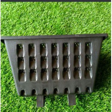 pot tempel dinding - pot tempel hitam panjang 21cm