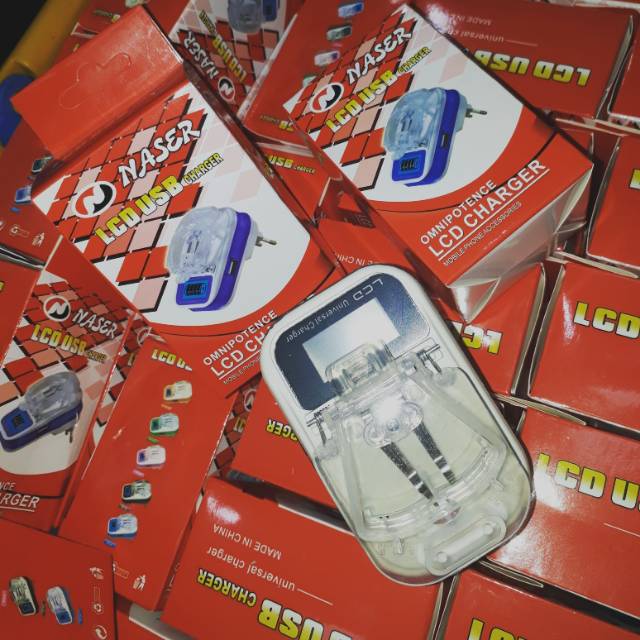 DEKSTOP LCD NASER USB / CHARGER KODOK LCD KAKI PANJANG LIPET USB