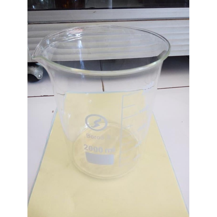 PROMO BEAKER GLASS RRC KACA 1000ML / BEAKER UKUR 1000ML / BEAKER 1 LITER