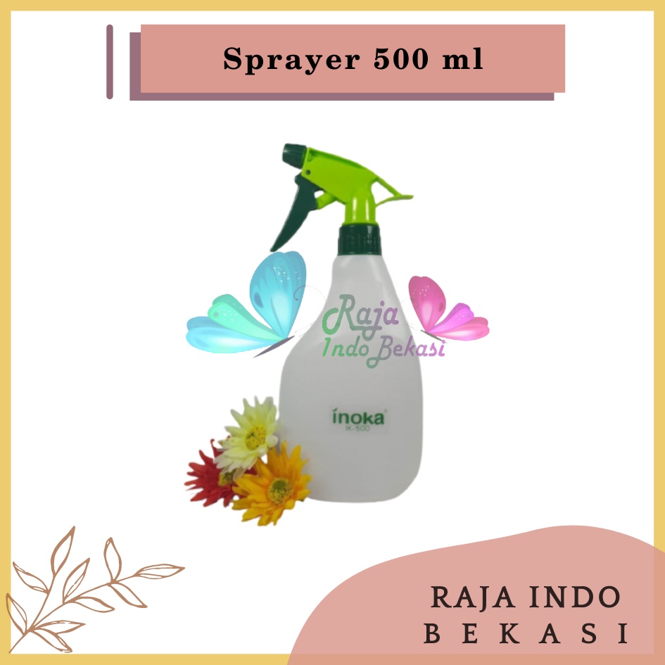 Rajaindobekasi Sprayer Inoka 500 Ml 1 Liter Sprayer Semprotan Air Disinfektan Tanaman Burung Sprayer Semprotan Serbaguna Elektrik Manual Swan Gun