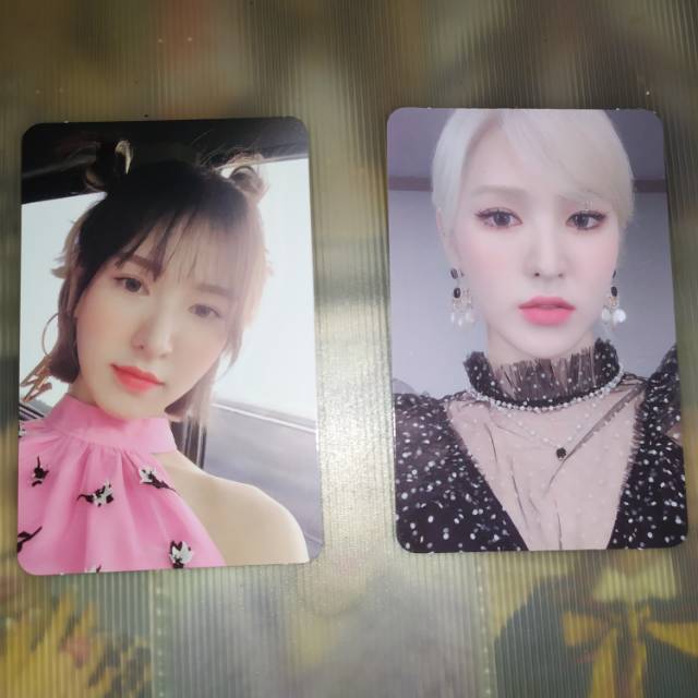 Red velvet wendy photocard pc the reve festival day 2 finale limited edition