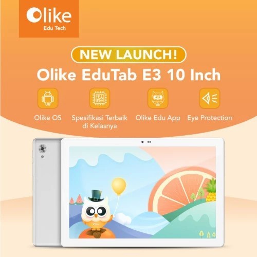 OLIKE EDUTAB E3 4/64GB 10 INCH UNTUK ANAK GARANSI RESMI