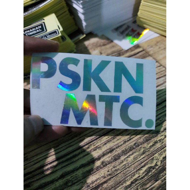 STICKER CUTTING PSKNMTC