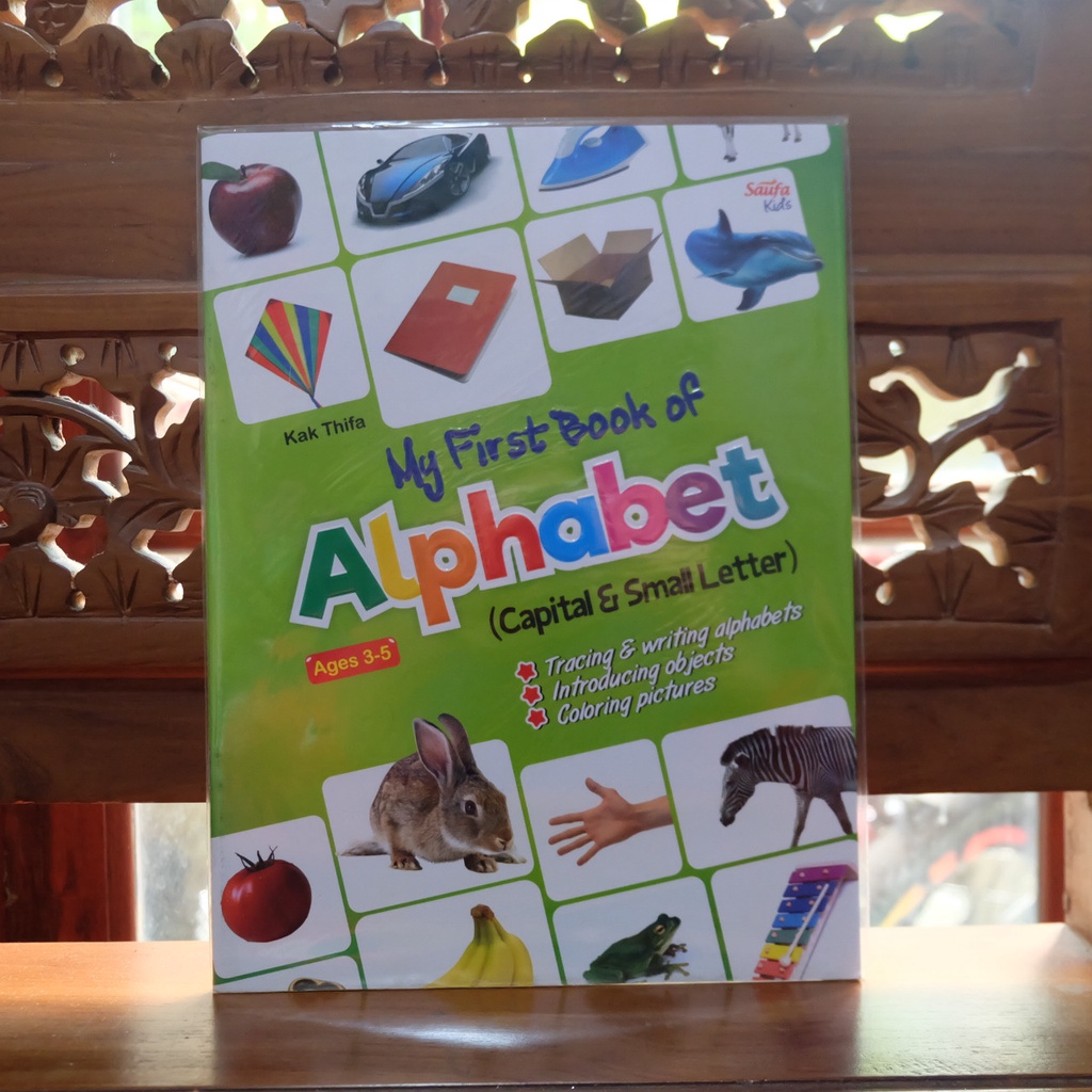 

MY FIRST BOOK OF ALPHABET - Buku Aktivitas Anak (Capital & Small Letter)